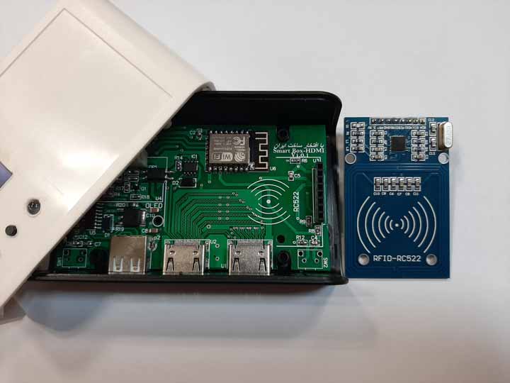 برد کنترلر HDMI از راه دور توسط تلفن همراه با ارتباط WIFI جدا از هم